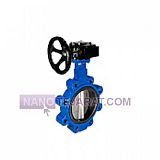 شیر پروانه ای ویفری گیربکس دار لاگ وگ ایران شیر پروانه ای ویفری گیربکس دار لاگ وگ ایران